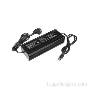 24V 10A baterya charger para sa mga pack ng baterya ng lithium iron